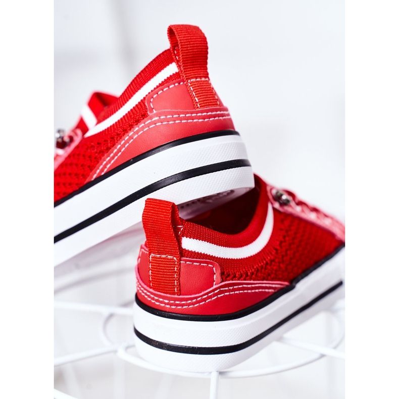 Apawwa Scarpe da ginnastica rosse per bambini Kids Club rosso 1