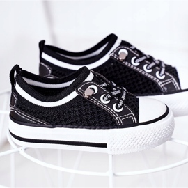 Apawwa Sneakers per bambini Airy Black Kids Club nero 2