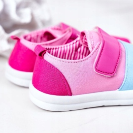 Apawwa Sneakers Bambini Con Velcro Fucsia Marta rosa multicolore 1