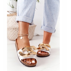 PS1 Infradito Bianche Con Catena Last Dance bianca 1