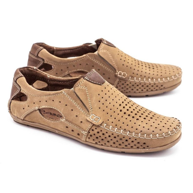 Olivier Mocassini da uomo 901 per il beige estivo beige 3