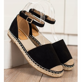 Kayla Espadrillas Nere Con Fibbia nero 2