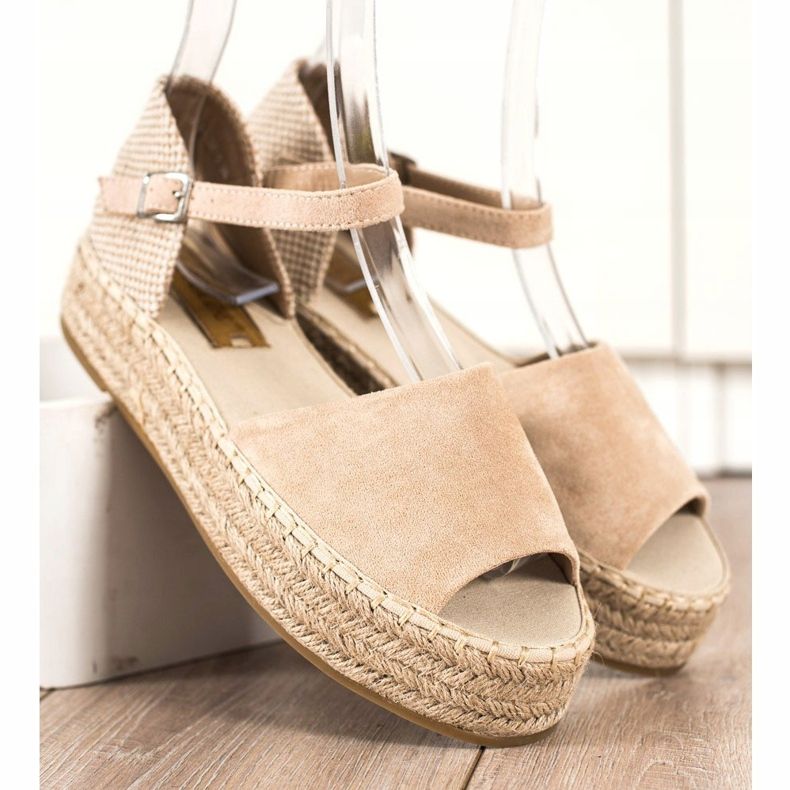 Bestelle Espadrillas aperte beige 2