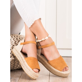 Bestelle Espadrillas aperte beige marrone 2