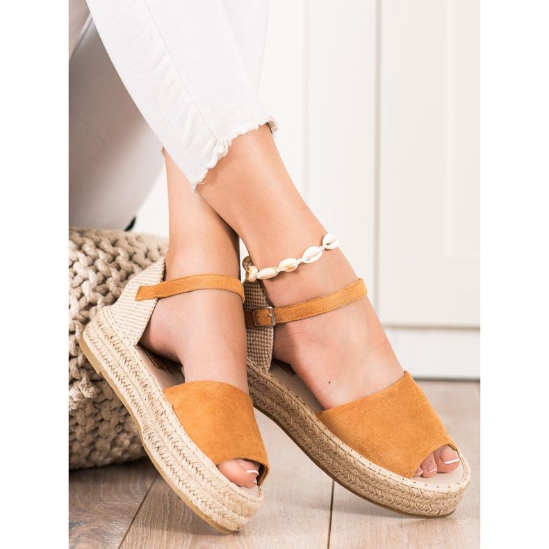 Bestelle Espadrillas aperte beige marrone 2