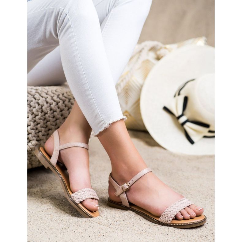 Laura Mode Sandali beige casual 1