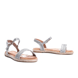 Sandali da donna argento di Baleria beige 1