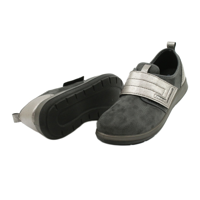 Scarpe da donna Dr.Orto Befado 156D003 Black-Share grigio 6