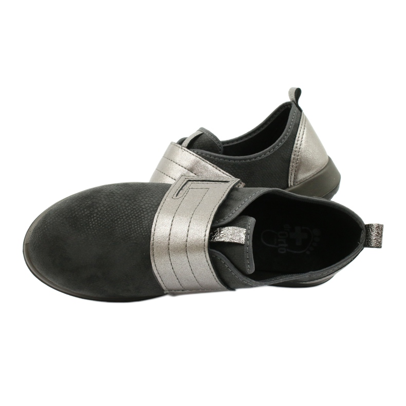 Scarpe da donna Dr.Orto Befado 156D003 Black-Share grigio 7