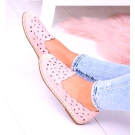Lu Boo Ballerine Donna Espadrillas Rosa Fiori Macarena 1