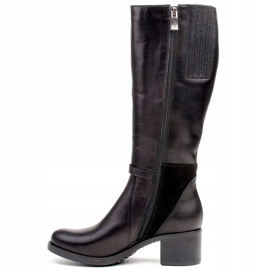 Marco Shoes Comodi stivali da donna 0928K per i giorni gelidi nero 1