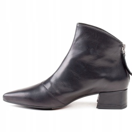 Marco Shoes Stivali Marco 1288B con tacco basso in pelle nero 2