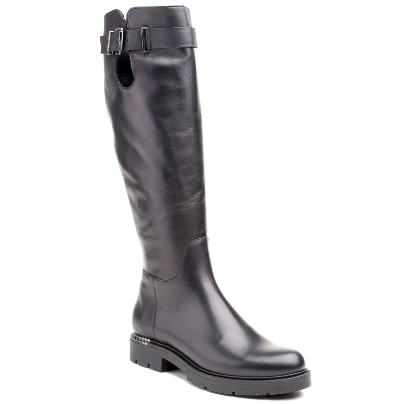 Marco Shoes Stivali 1340K neri con dettagli in metallo nero 1