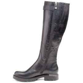 Marco Shoes Stivali 1340K neri con dettagli in metallo nero 2