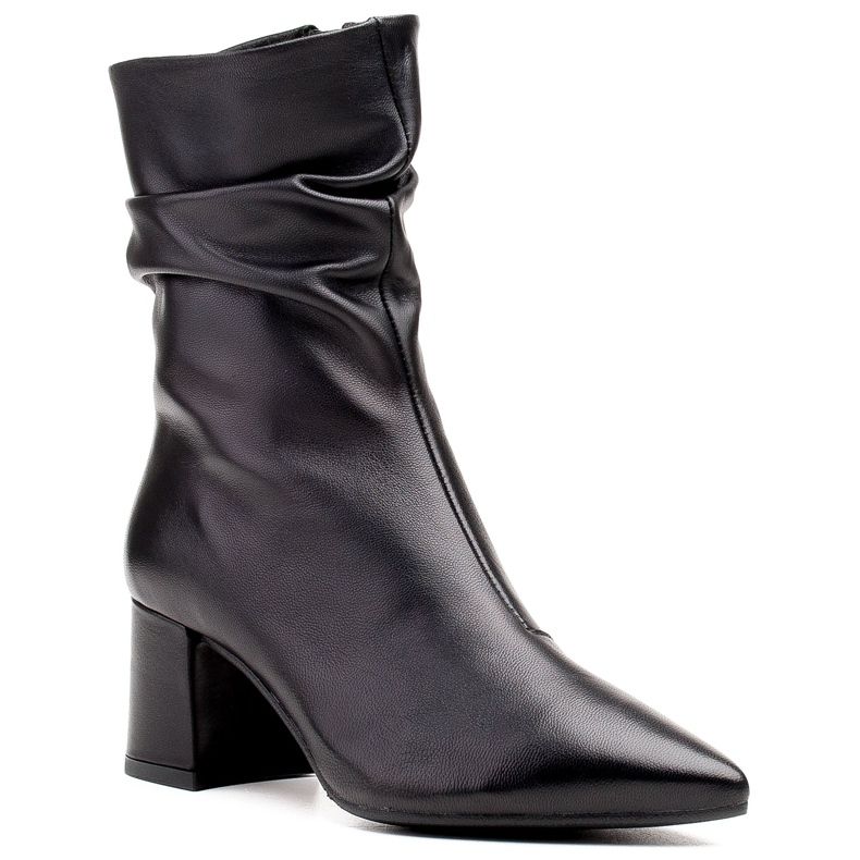 Marco Shoes Stivali alti da donna Marco con arricciatura nero 1