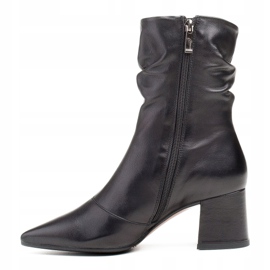 Marco Shoes Stivali alti da donna Marco con arricciatura nero 2