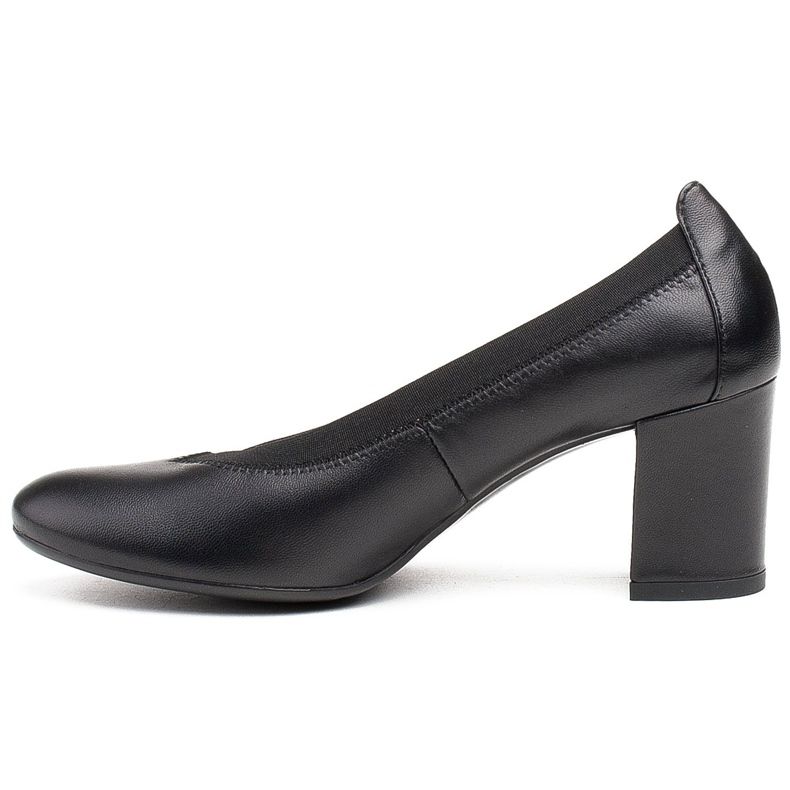 Marco Shoes Décolleté con comodo sottopiede e gomma nella tomaia nero 2