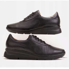 Radoskór Comode scarpe da donna nere per un piede più largo nero 1