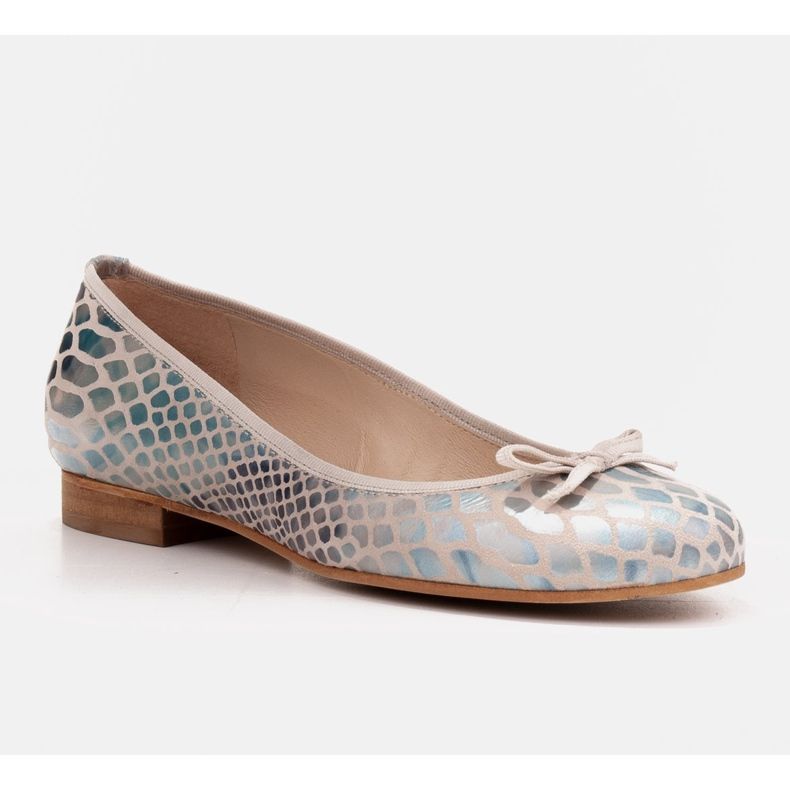 Marco Shoes Ballerine da donna Marco realizzate in pregiato camoscio naturale blu 1