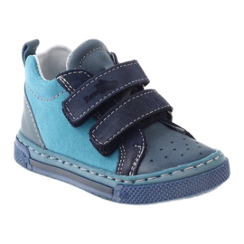 Stivaletti bambino scarpe da bambino Ren But 1429 blu multicolore 1