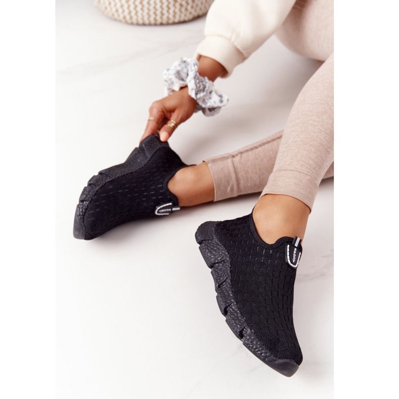 Scarpe Sportive Donna Slip-on Black Marathon nero 2
