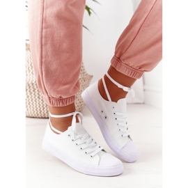 Sneakers Classiche da Donna Bianche Omertà bianco 1