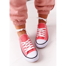 Sneakers da donna Classic Omer Coral rosso 1