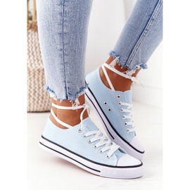 Sneakers Classiche da Donna Blu Omertà 1