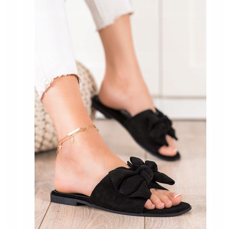 Seastar Pantofole nere alla moda nero 1