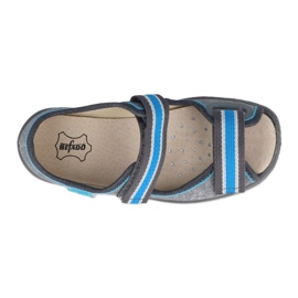 Scarpe per bambini Befado 869X157 blu grigio 1