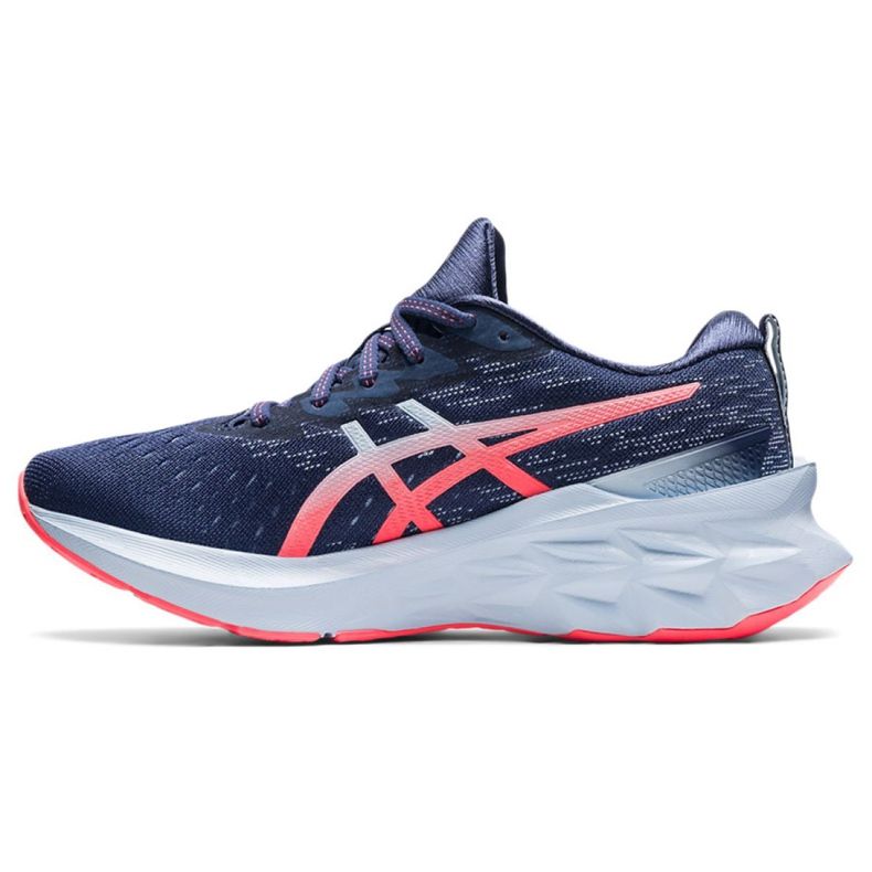 Asics Novablast 2 W 1012B049 400 scarpe da corsa blu 1