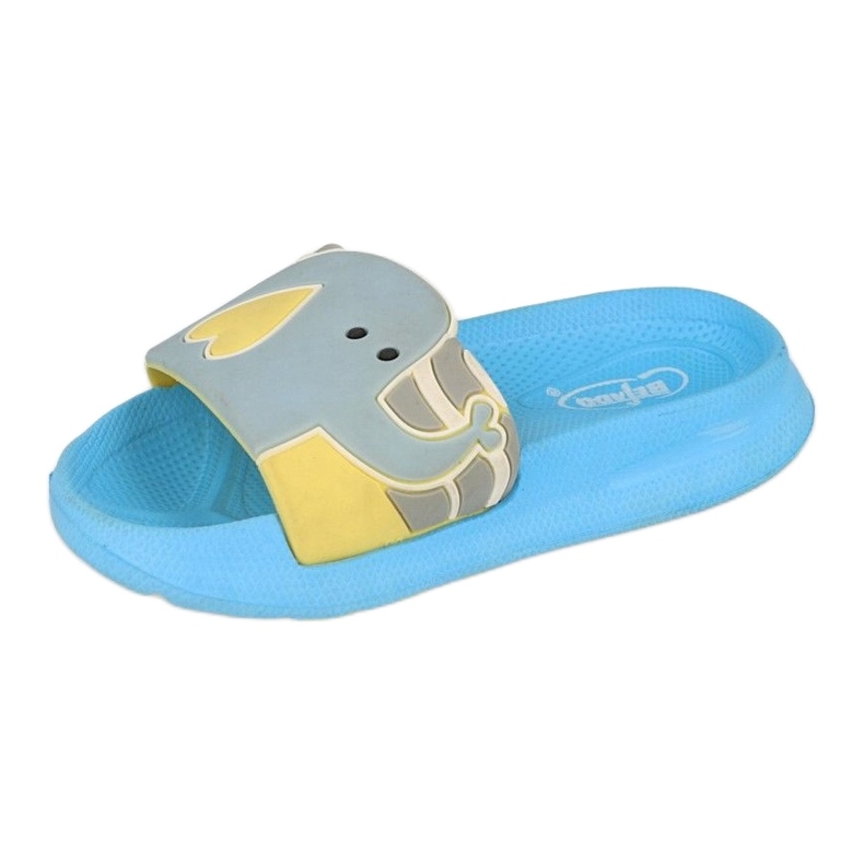 Pantofole in schiuma per bambini Befado - blu 152X002 grigio 1