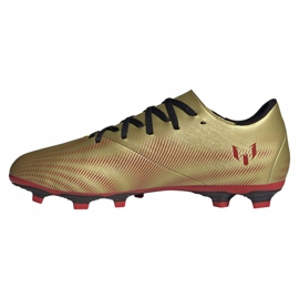 Scarpe da calcio Adidas Nemeziz Messi.4 FxG M FY0762 viola, oro d'oro 1