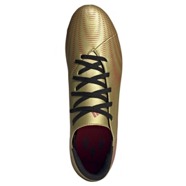 Scarpe da calcio Adidas Nemeziz Messi.4 FxG M FY0762 viola, oro d'oro 2