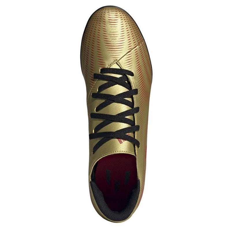 Scarpe da calcio Adidas Nemeziz Messi.4 Tf M FY0764 d'oro d'oro 2