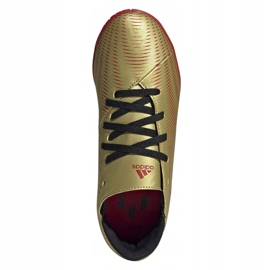Scarpe da calcio Adidas Nemeziz Messi.4 In Jr FY0811 d'oro d'oro 2