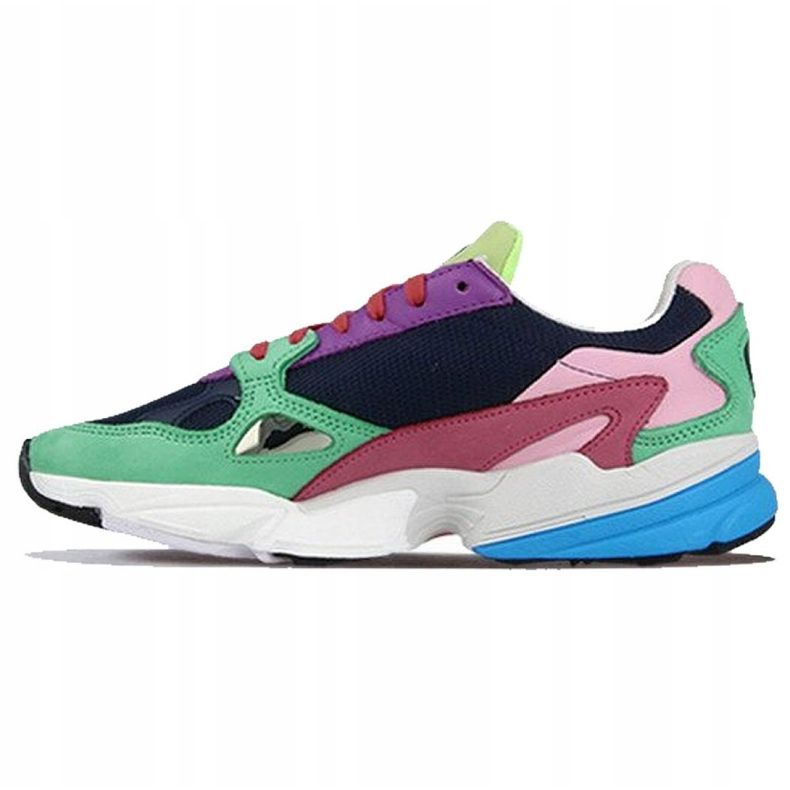 Adidas Originals Falcon W CG6211 scarpe rosa multicolore verde 1