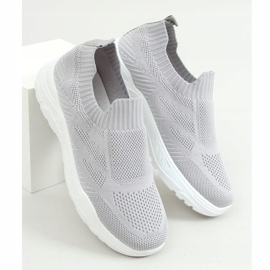 Grigio LA172P Calzini grigi scarpe sportive 1