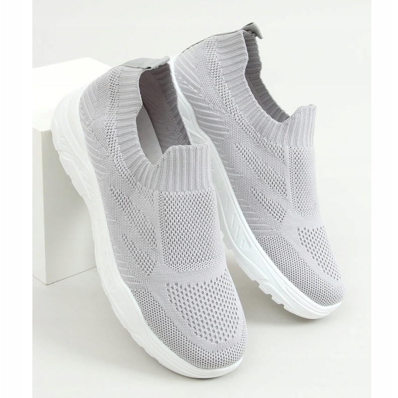 Grigio LA172P Calzini grigi scarpe sportive 1