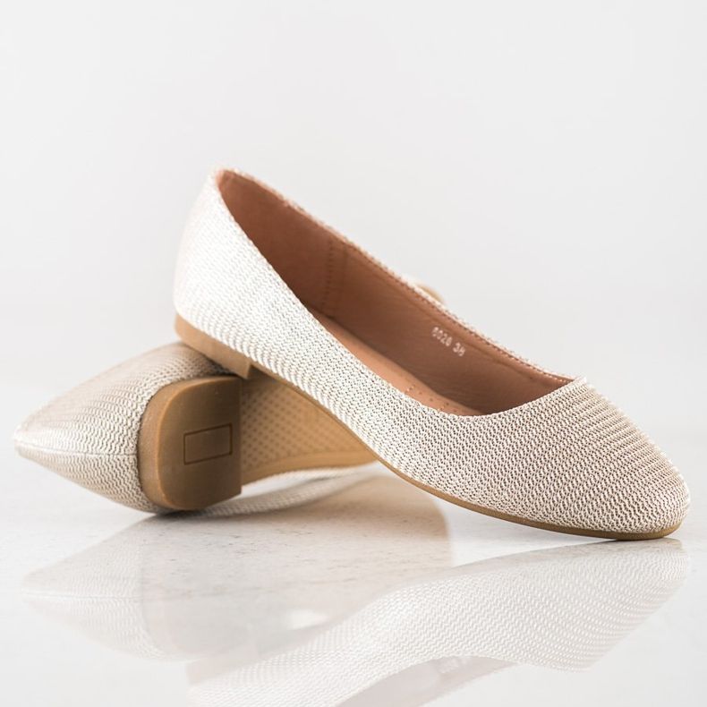 Super Mode Ballerina Classica Con Glitter d'oro 1