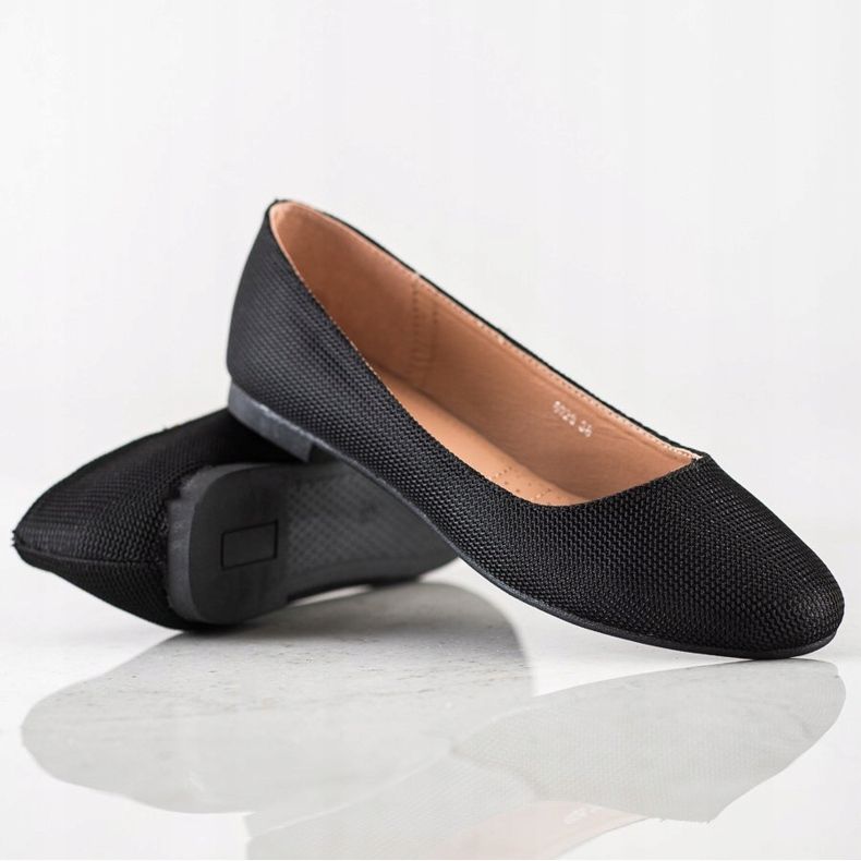 Super Mode Ballerina Classica Con Glitter nero 1