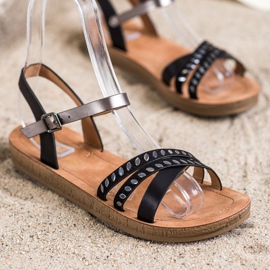 Queen Vivi Sandali alla moda nero 1