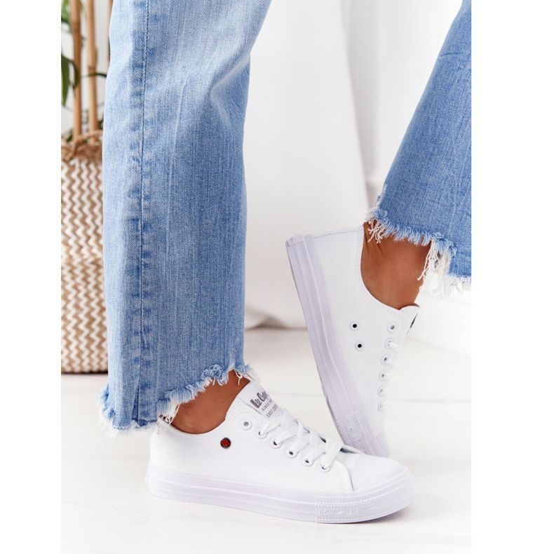 Sneakers da donna Lee Cooper LCW-21-31-0082L Bianche bianco 2