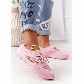 PE1 Scarpe sportive da donna Pink Jenny rosa 2