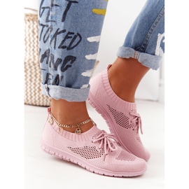 PE1 Scarpe sportive da donna Pink Jenny rosa 1