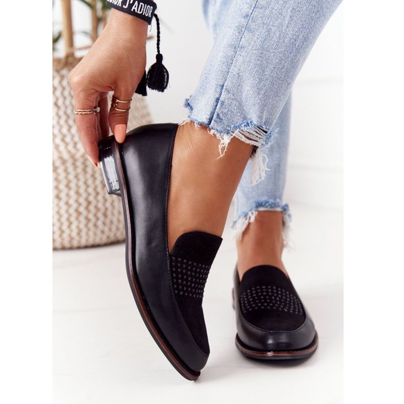 Mocassini Donna Sergio Leone PB255 Nero 2