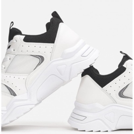 Scarpe sportive da donna Sneakers White River bianca 1