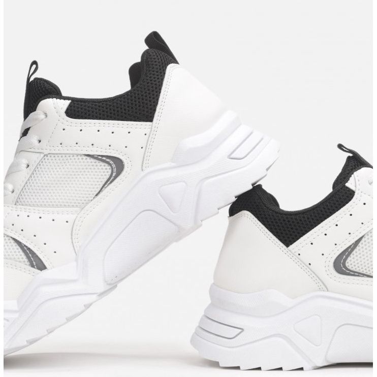 Scarpe sportive da donna Sneakers White River bianco 1