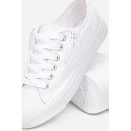 Sneakers Da Donna Con Cerniera Bianco Malani 1