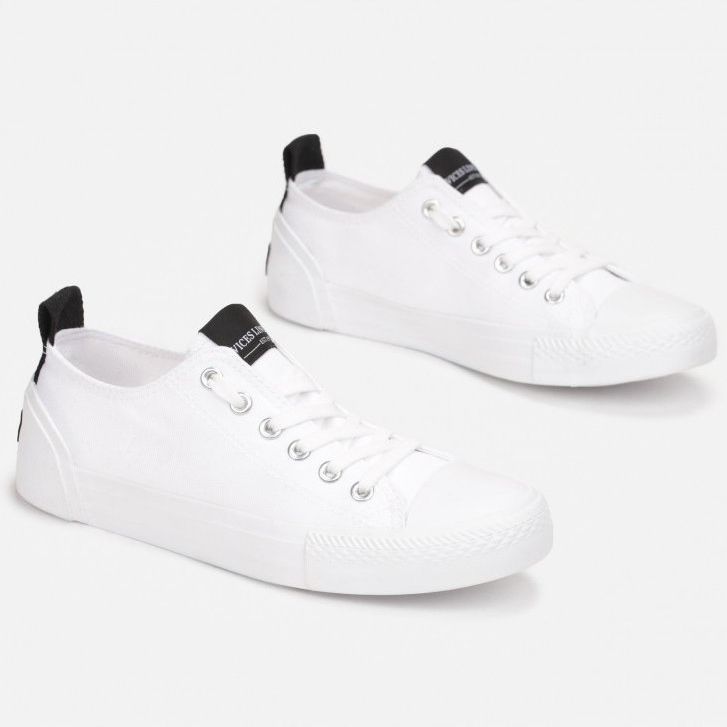 Sneakers Classiche da Donna Bianche My Promise bianca 1